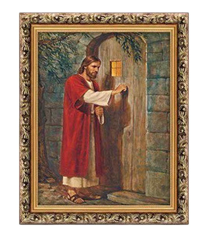 Jesus Christ Paintings With Elegant Gold Frame