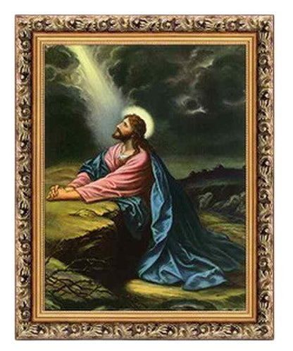 Jesus Christ Paintings With Elegant Gold Frame
